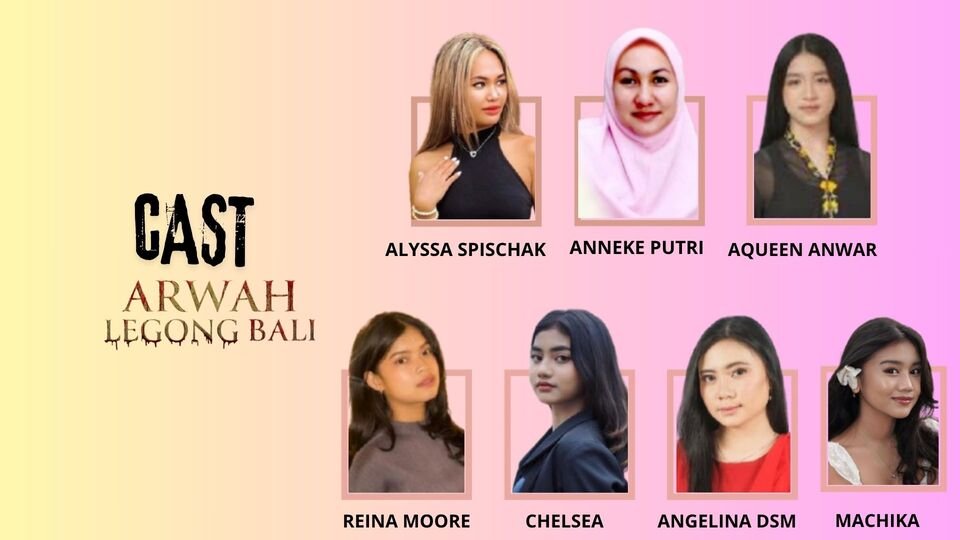 Para Pemain Arwah Legong Bali