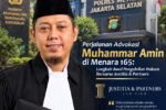 Perjalanan Advokasi Muhammar Amin
