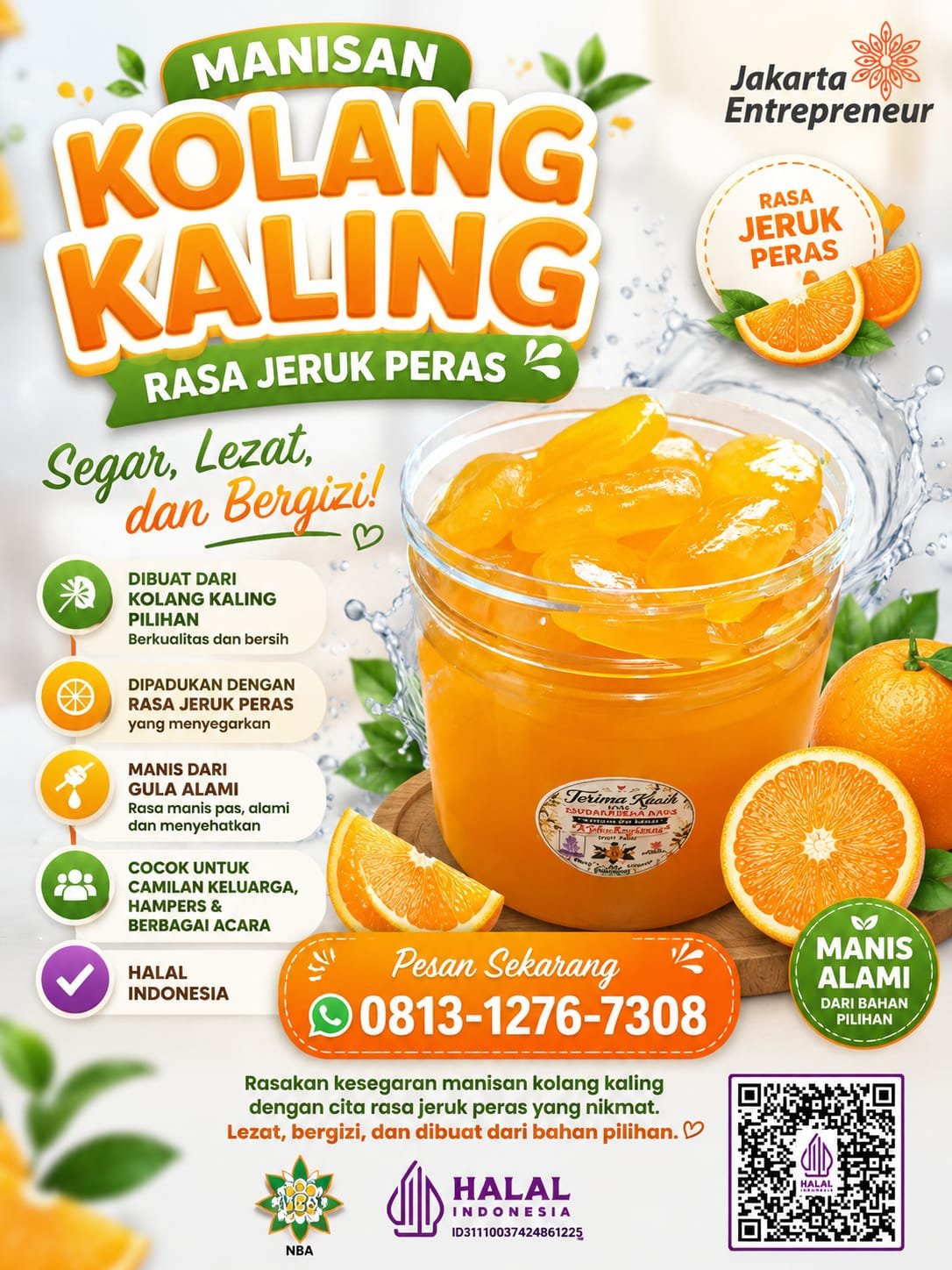 Kolang-Kaling Aneka Rasa Jeruk Perasi